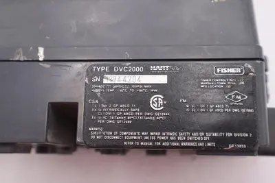 FISHER DVC 2000 FIELDVUE INSTRUMENTS STOCK K-213A