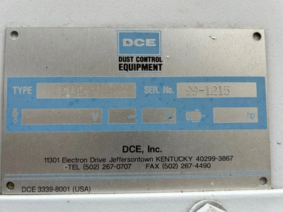DCE  DU452 Industrial Dust Collector