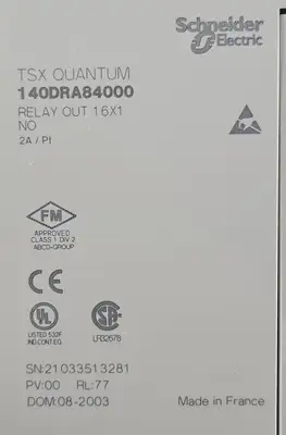 USED Schneider 140DRA84000 TSX