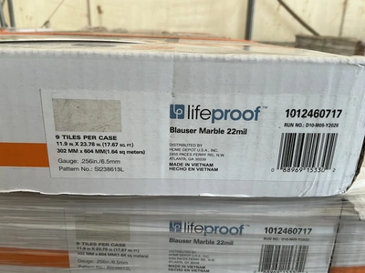 Used LIFEPROOF BLAUSER MARBLE Flooring, Windows, and Doors Michigan US | Miedema Asset Management Group #1760599