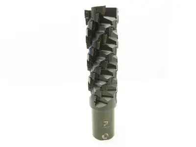 Ultra Dex UTS-117821 4 Flute Indexable End Mill 3" Dia x 8" Flute 56 Insert