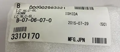 Used ISHIDA NLC-6L Transducers | Surplus Asset Holdings #1227067
