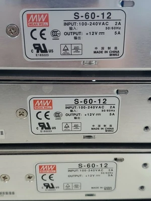 USED MEAN WELL S-60-12