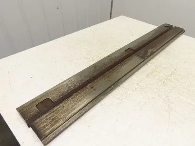 Press Brake Die Punch Set 48-1/4" Long 90° V 1-5/32" W 2-3/4" H 15/32x1/4" V