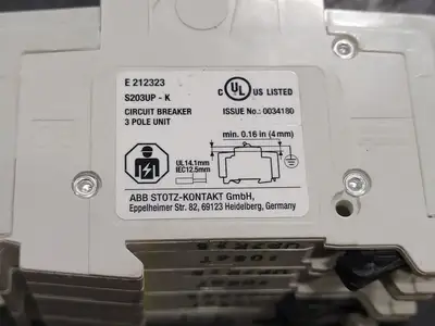 NEW ABB S203UP-K25A