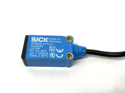 USED SICK PHOTOELECTRIC PROXIMITY SENSOR 1042043 CUT CABLE SHORT