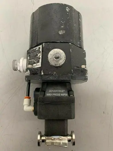 Used ITT PURE-FLO A303 STAINLESS STEEL 2-WAY DIAPHRAGM VALVE W/ 1" SANITARY FITTINGS Valves/Fittings California US | Equipment Lab #485348