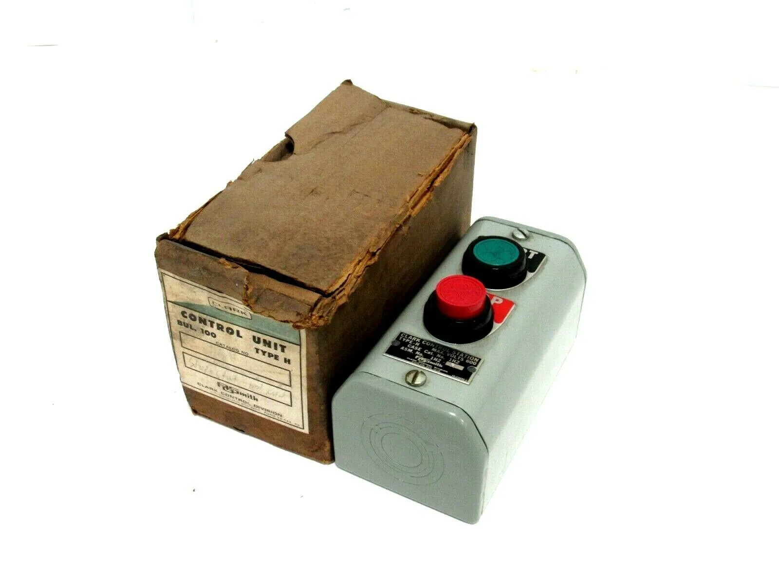 NEW CLARK 1H2-3 CONTROL STATION 1H23