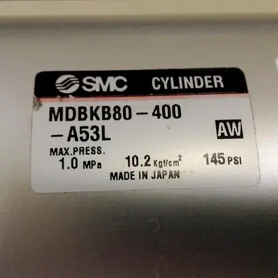 USED SMC MDBKB80-400-A53L