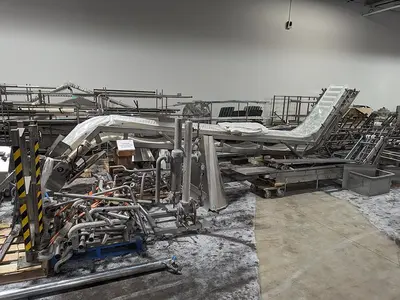 20' Incline Modular Conveyor
