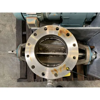 Used 10" Stainless Steel Flo-Tronics Rotary Airlock Feeder Valve
