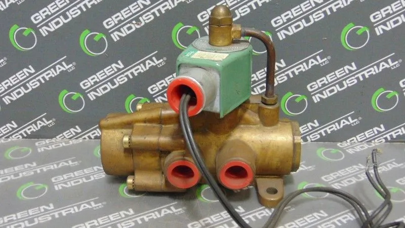 ASCO 8344A27 Red Hat Solenoid Valve Used