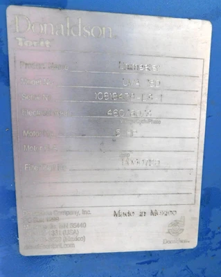 USED DONALDSON UNIMASTER UMA 150
