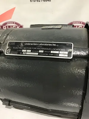 Browning Emerson F0972 1.5HP Explosion Proof Electric Gear Motor