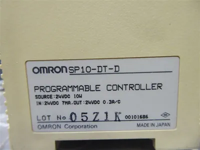 Omron SP10-DT-D Programmable Controller Used