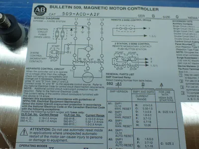 NEW ALLENBRADLEY 509ACDA2F