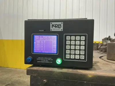 2.125" DIAMETER KRB MODEL #18M ELECTRO MECHANICAL ROTARY REBAR BENDER : YOBRO #25147