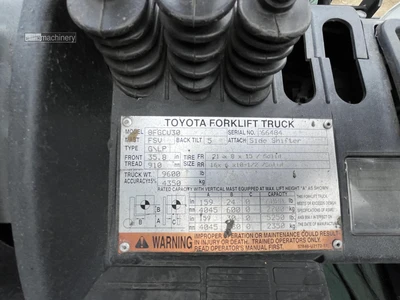Used 2016 TOYOTA 8FGCU30 Misc Forklifts California US | Lillo Machinery #1399256