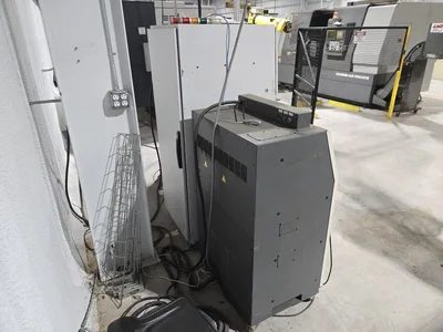 2012 Fanuc Robot R-2000i6 210FS Robotic Arm System w/ Camera System, Pallet Supports, Controllers,