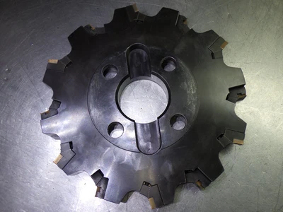 Sandvik 9.75" (1.03") Indexable Sot Mill 60mm Arbor 431 250412 R117 (LOC1110B)