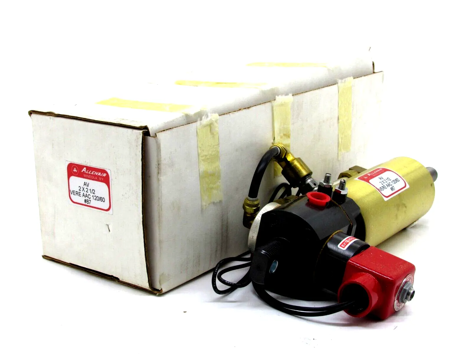 NEW ALLENAIR AV 2X2 1/2 VERE AAC 120/60 PNEUMATIC CYLINDER