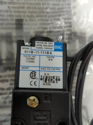 New | in-Stock MAC 611B-11-111BA Solenoid Valves | Surplus Asset Holdings #1217497