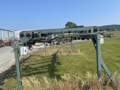 Automated Lumber Handling Six (6) Strand Chain Deck with Board Dealer
