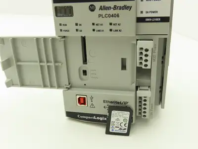 Allen Bradley 5069-L310ER CompactLogix 5380 PLC CPU Ethernet/IP Controller Ser A