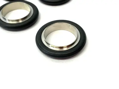 USED AGILENT STAINLESS STEEL CENTERING RING NW25