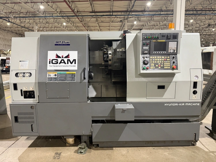 Used 2007 HYUNDAI KIA SKT21LMS CNC Lathes Michigan US | iGAM Industrial Marketplace #283979