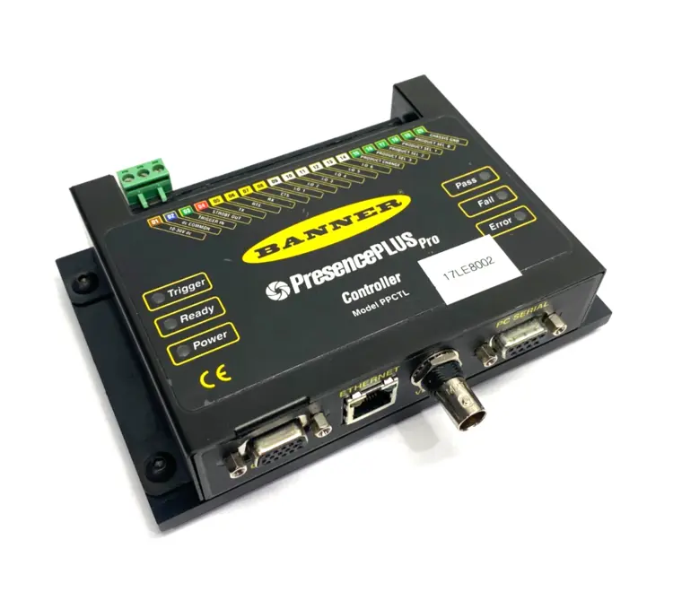 Used BANNER ENGINEERING PRESENCEPLUS PRO CONTROLLER 6-I/O CONFIG. PNP/NPN TIMING Industrial Controls | Maverick Industrial Sales #1104228
