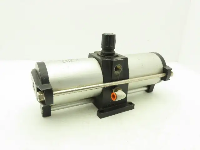 SMC NVBA4100-T04 Booster Regulator 0-150psi 1/2"NPT