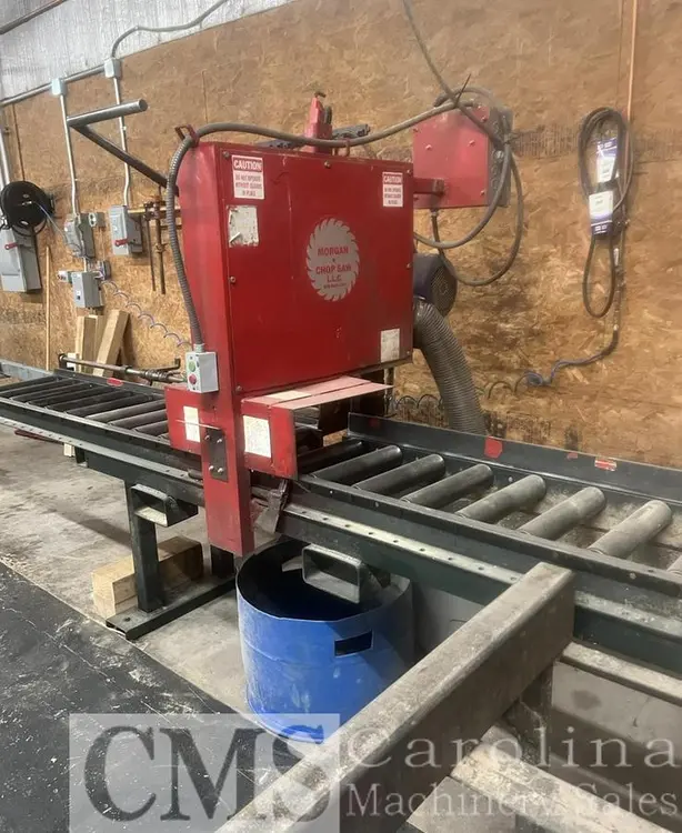 Used MORGAN CANT CHOP SAW Woodworking Saws | CAROLINA MACHINERY SALES #421671