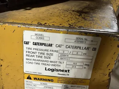 USED CATERPILLAR GC40KS