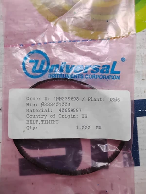 UNIVERSAL INSTRUMENTS 40659557 TIMING BELT