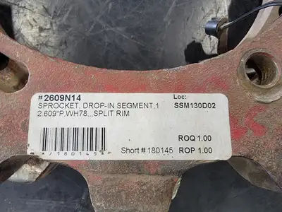 Segmental Rim Sprocket WH2609M14, Chain WH78, 2.609 Pitch