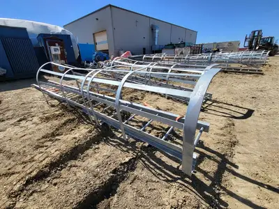18.5ft. Steel Caged Ladder