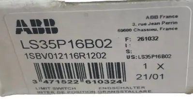 NEW ABB LS35P16B02 LIMIT SWITCH 1SBV012116R1202
