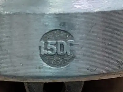 Aluminium Cap 1.5DF