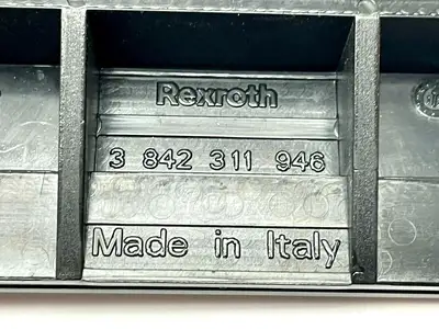 3 842 311 945 3 842 311 946 | Bosch Rexroth 3842311945 Corner Piece Protective Box Left/Right 3842311946 - Used
