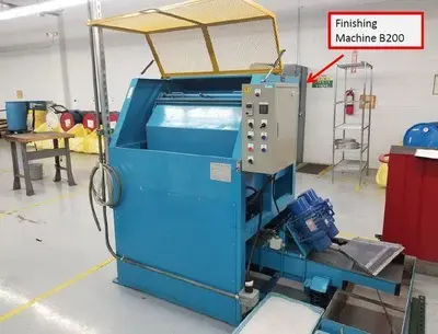 Finishing Associates B200 Centrifugal Barrel Finishing Systems