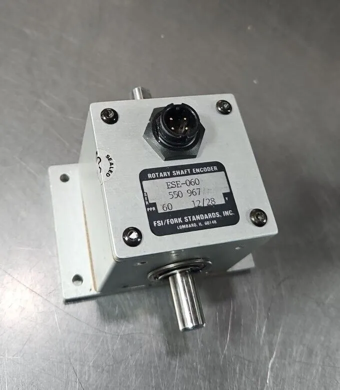 Fork Standards Inc. ESE-060 550 857 Rotary Shaft Encoder Loc5D-15