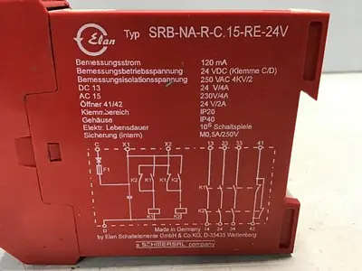 USED ELAN SRB-NA-R-C15-RE-24V