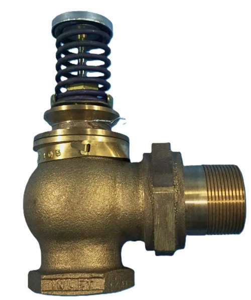 Johnson Controls V-3752-6011 1-1/2" NO Union Angle Valve, 3 to 6 PSIG Range [New]