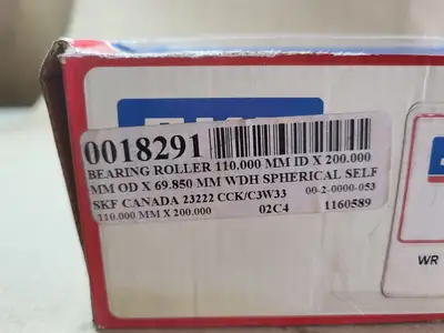 NEW SKF 23222 CCK/C3W33