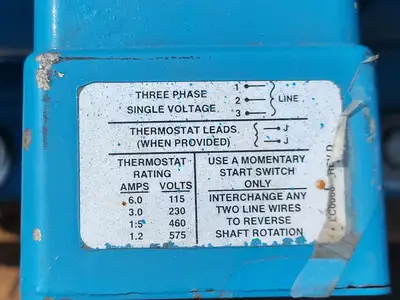 USED PACO PUMPS 10-10707-13000-11601