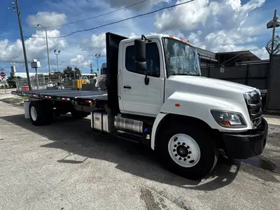Used 2020 HINO 268 Flatbed Trucks Florida US | Truck and Van Outlet #1509160