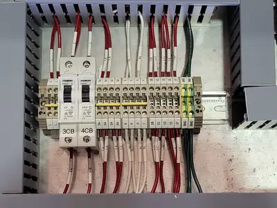 4HP, 600V Motor Starter Control Panel w/ 10A, 3-Pole Circuit Breaker CED63A010