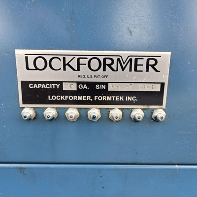 U14836C Lockformer Triplex with pitts & 3n1 rolls