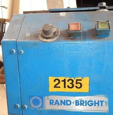 RAND-BRIGHT Model LD-50X Centerless Polishing Machine